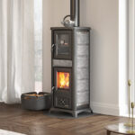 Poêle à bois Gemma Forno 5.0 pierre naturelle 7,3 kw