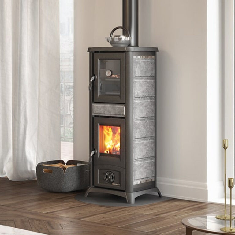 Poêle à bois Gemma Forno 5.0 pierre naturelle 7,3 kw