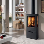 Poêle à bois étanche ZINC 7,9 kw